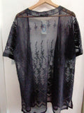 GIACCA DONNA TGXL BLU TRAFORATO