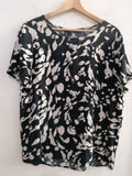 MAGLIA VERO MODA TGL NERO/BIANCO FANTASIA