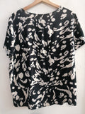 MAGLIA VERO MODA TGL NERO/BIANCO FANTASIA