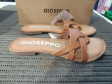 CIABATTE GIOSEPPO MIS.38 COGNAC C/SCATOLO(PARI AL NUOVO)