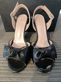 SANDALO SILVIAN HEACH MIS.40 NERO/BIANCO C/SCATOLO