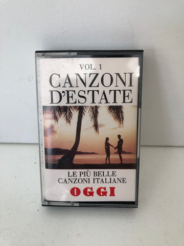 AUDIO CASSETTA CANZONI D'ESTATE VOL 1