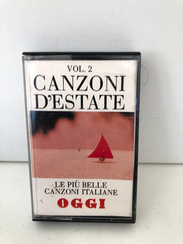 AUDIO CASSETTA CANZONI D'ESTATE VOL 2
