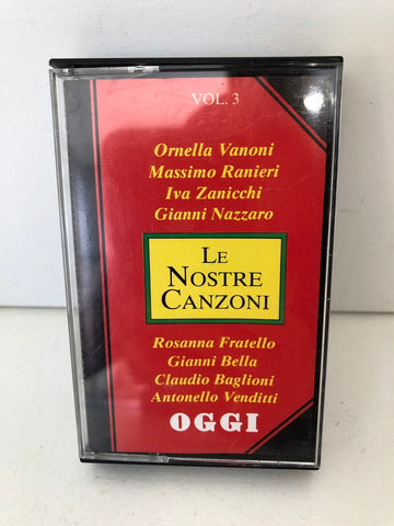 AUDIO CASSETTA LE NOSTRE CANZONI