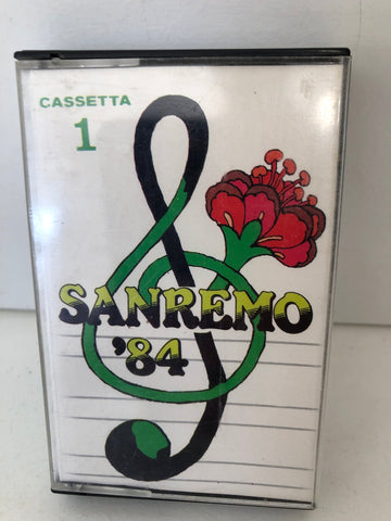 AUDIO CASSETTA SANREMO '84