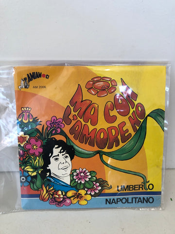 DISCO 45 GIRI MA CON L'AMORE NO - UMBERTO NAPOLITANO