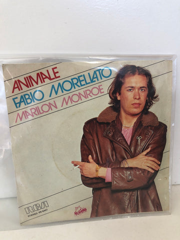 DISCO 45 GIRI ANIMALE  MARILON MONROE - FABIO MORELLATO