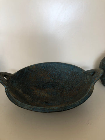 CENTRO TAVOLA DUE MANICI ETNICO H10XDIAMETRO40 CM