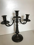 CANDELABRO DA TAVOLO TRE LUCI H30XL27 CM