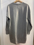 ABITO SHOP ART TG.S GRIGIO/ROSA C/PELO