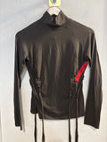 MAGLIA ECHO TG.44 MARRONE/ROSSO