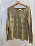 MAGLIONCINO LOFT TG.S BEIGE TRAFORATO