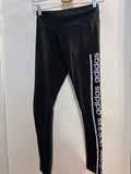 LEGGINS ADIDAS TG.XS NERO/BIANCO