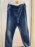 PANTALONE FIORELLA RUBINO TG.L EFFETTO JEANS DONNA