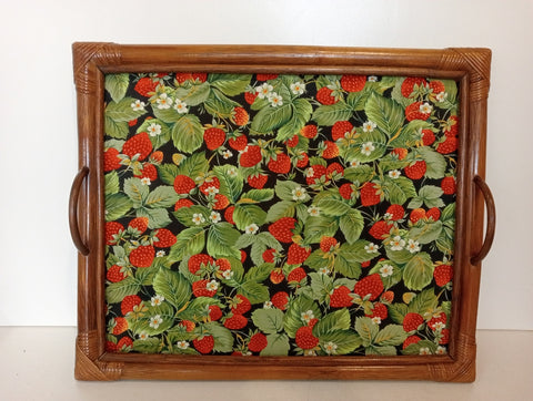 VASSOIO RETTANGOLARE DUE MANICI 55X47 CM