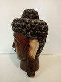 BUSTO BUDDHA IN LEGNO H35XL15XP15 CM