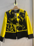 GIACCA CANNELLA TG50 NERO/GIALLO