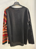 MAGLIONCINO C.BENETTI TGL NERO/ARANCIO LAME'