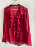 CAMICIA S.FERRONE TGL ROSSO C/ROUGE