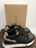 SNEAKERS GIOSEPPO MIS.40 NERO/MACULATO C/SCATOLO