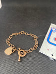 BRACCIALE DORATO CUORE