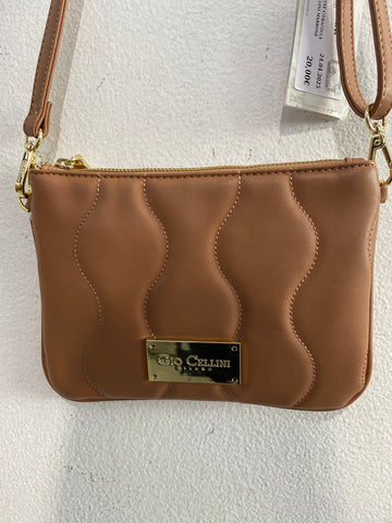 POCHETTE C/TRACOLLA GIO'CELLINI MARRONE CHIARO