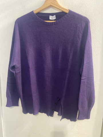 MAGLIONE T-BLUE TGL VIOLA DONNA