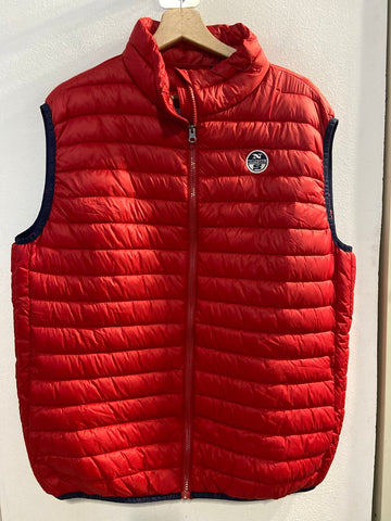 SMANICATO NORTH SAILS TGXL ROSSO/BLU UOMO