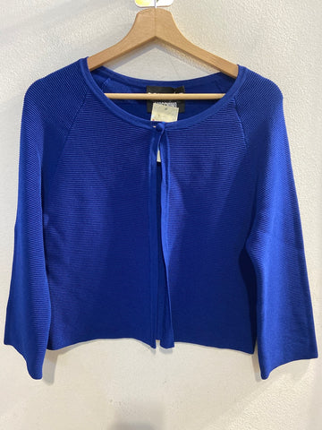 GIACCA MOSCHINO BOUTIQUE TG46 BLU ROYAL DONNA