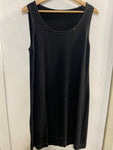 ABITO+CARDIGAN LES COPAINS TG46 NERO IN LANA E CASHMERE C/STRASS