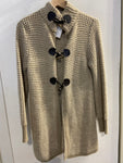 CARDIGAN TRAFORATO TG44 BEIGE DONNA