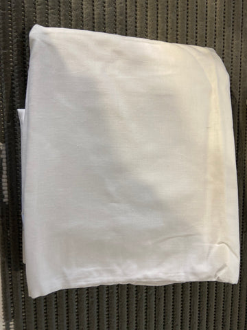 COPPIA FEDERE IN COTONE BIANCO