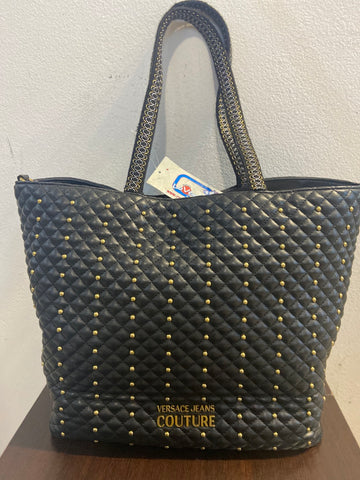 BORSA VERSACE JEANS COUTURE NERA/BORCHIETTE