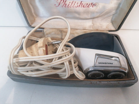RASOIO PHILISHAVE VINTAGE C/CUSTODIA