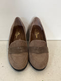 SCARPE DONNA M.ANFUSO MIS.35 C/TACCO FANGO