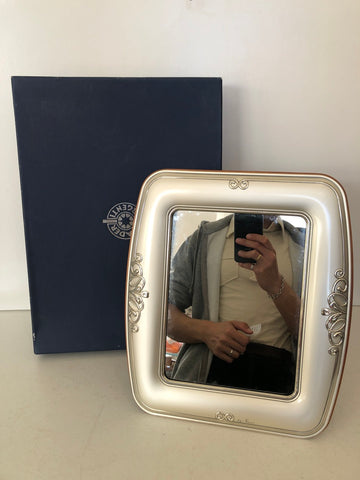 SPECCHIERA CORNICE DA TAVOLO IN LAM ARG 925 23X17 CM