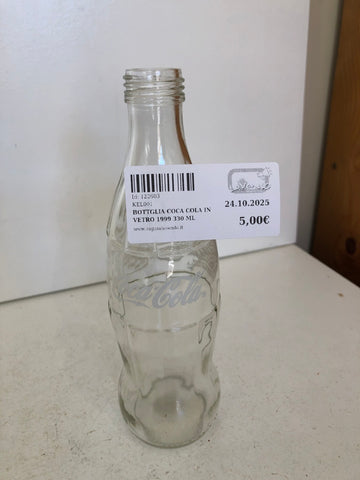 BOTTGLIA COCA COLA IN VETRO 1999 330 ML