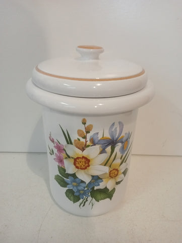 BARATTOLO IN PORCELLANA ROVETTI H15XDIAMETRO10 CM