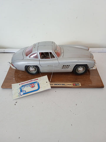 MODELLINO BURAGO MERCEDES BENZ 300 SL 1954 H4XL20XP10 CM