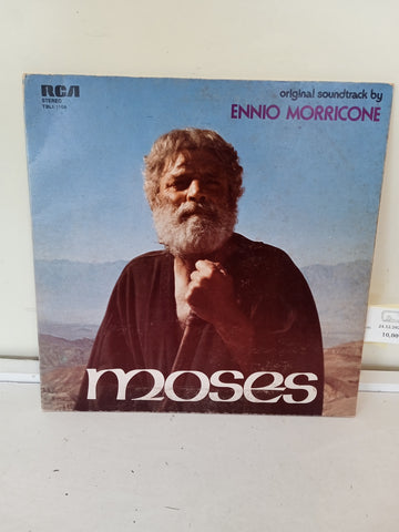 DISCO VINILE LP 33 GIRI MOSES - ORIGINAL SOUNDTRACK BY ENNIO MORRICONE