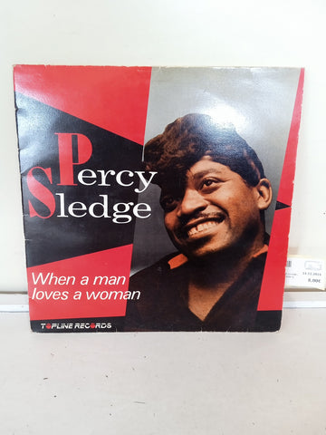 DISCO VINILE LP 33 GIRI - WHEN A MAN LOVES A WOMAN  - PERCY SLEDGE