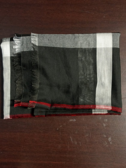 PASHMINA NERO/BIANCO/ROSSO