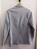 GIACCA UOMO RAR TGS A RIGHE BIANCO/GRIGIO