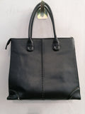 BORSA A SPALLA  CARPISA NERO C/FIORI APPLICATI