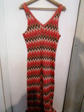 ABITO DONNA VESTOR TGS UNCINETTO  CORALLO/MARRONE