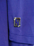 TOP+GONNA LUNGA FENDI TG44 VIOLA