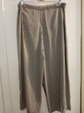 GONNA PANTALONE LARGO LINK TGXL PANNA/NERO FANTASIA