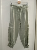 PANTALONE FRACOMINA TGL VERDE CHIARO DONNA
