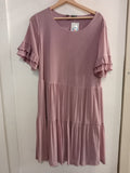 ABITO BODY FLIRT TG46/48 LILLA LAME'