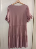 ABITO BODY FLIRT TG46/48 LILLA LAME'